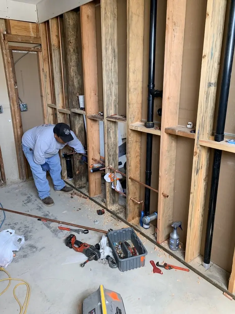 Commercial rough-in plumbing for Gas Line Repair in Leesylvania